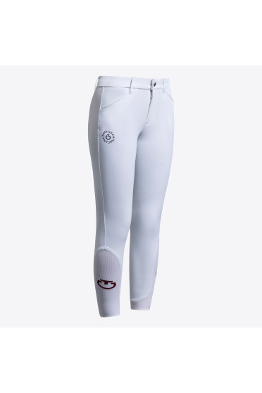 Cavalleria Toscana Rijbroek Unisex Knie Grip - Wit Cavalleria Toscana Rijbroek Unisex Knie Grip - Wit
