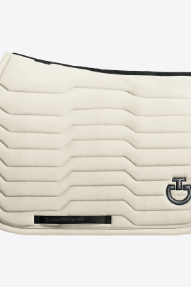 Cavalleria Toscana REVO Performance Quilted Jumping Saddle Pad - Beige