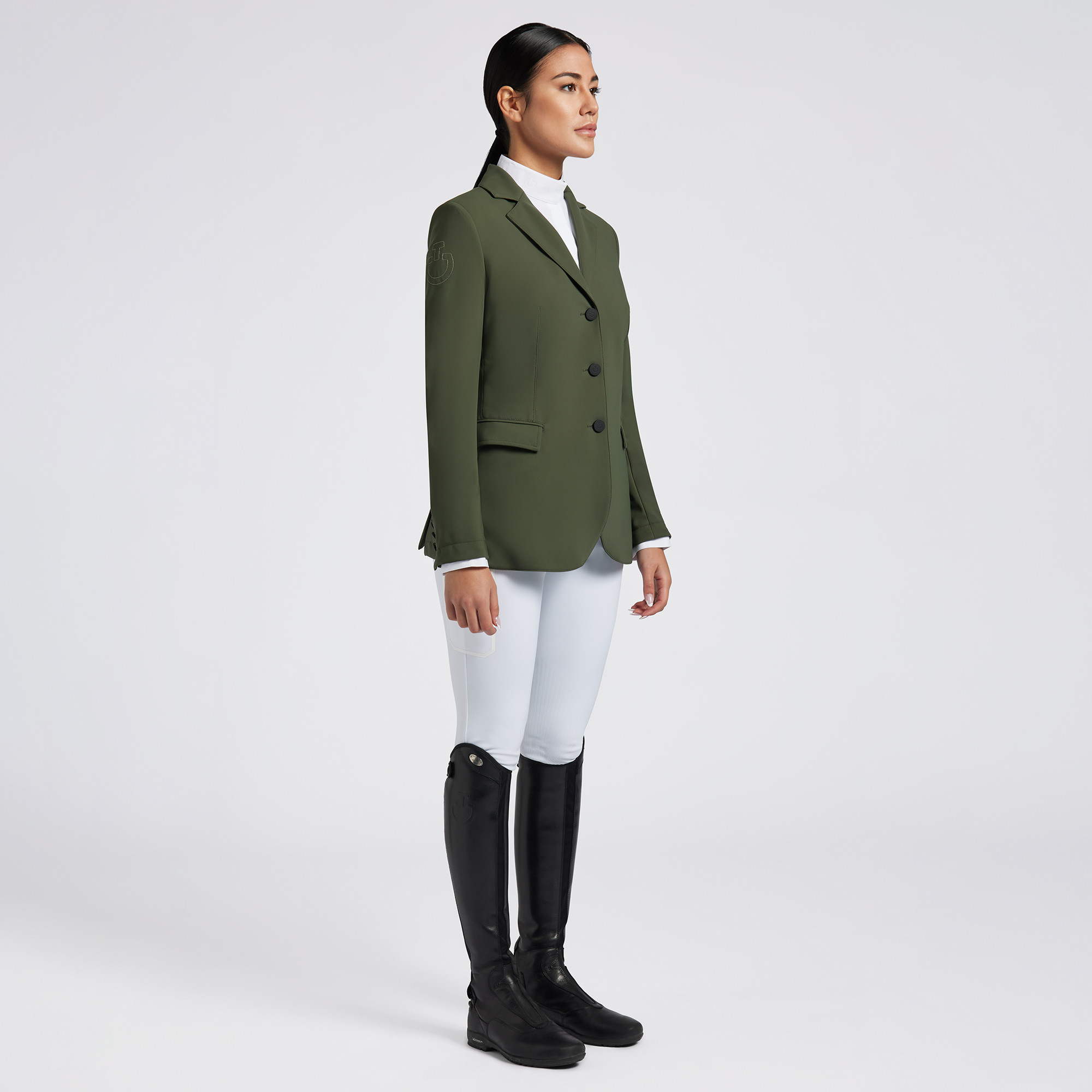 Cavalleria Toscana Women's Riding Jacket American Hunter - Green Cavalleria Toscana Women's Riding Jacket American Hunter - Green