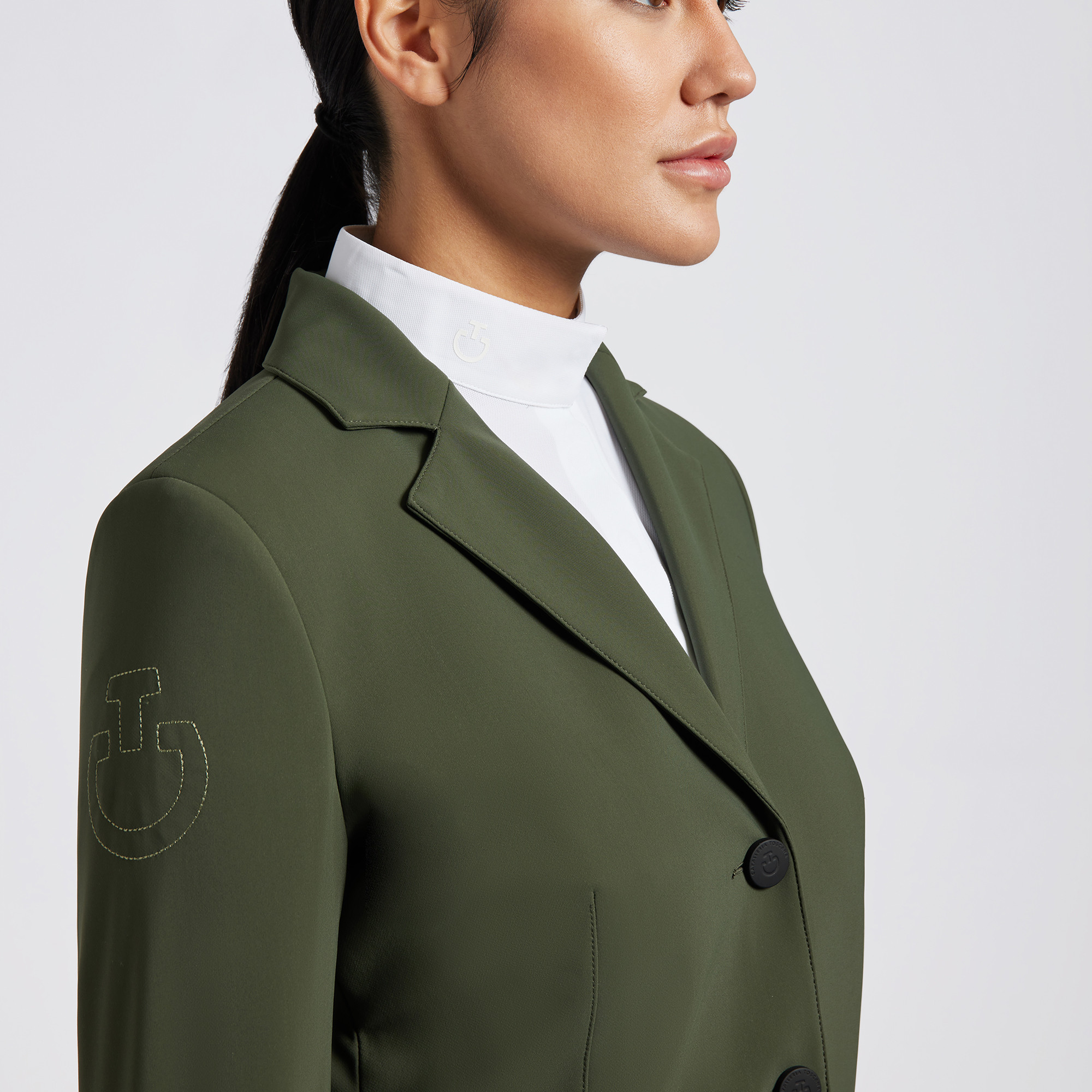 Cavalleria Toscana Women's Riding Jacket American Hunter - Green Cavalleria Toscana Women's Riding Jacket American Hunter - Green