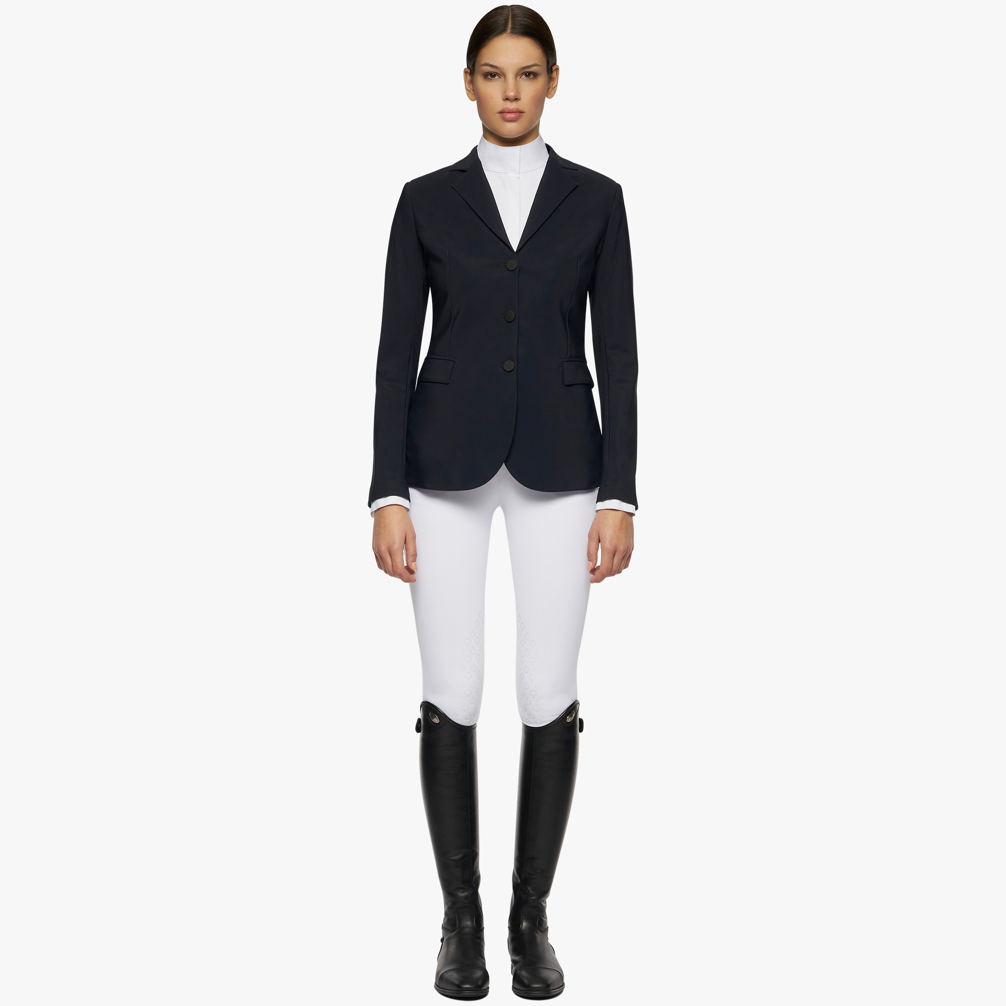 Cavalleria Toscana Dames Wedstrijdjasje American Hunter - Donkerblauw Cavalleria Toscana Dames Wedstrijdjasje American Hunter - Donkerblauw