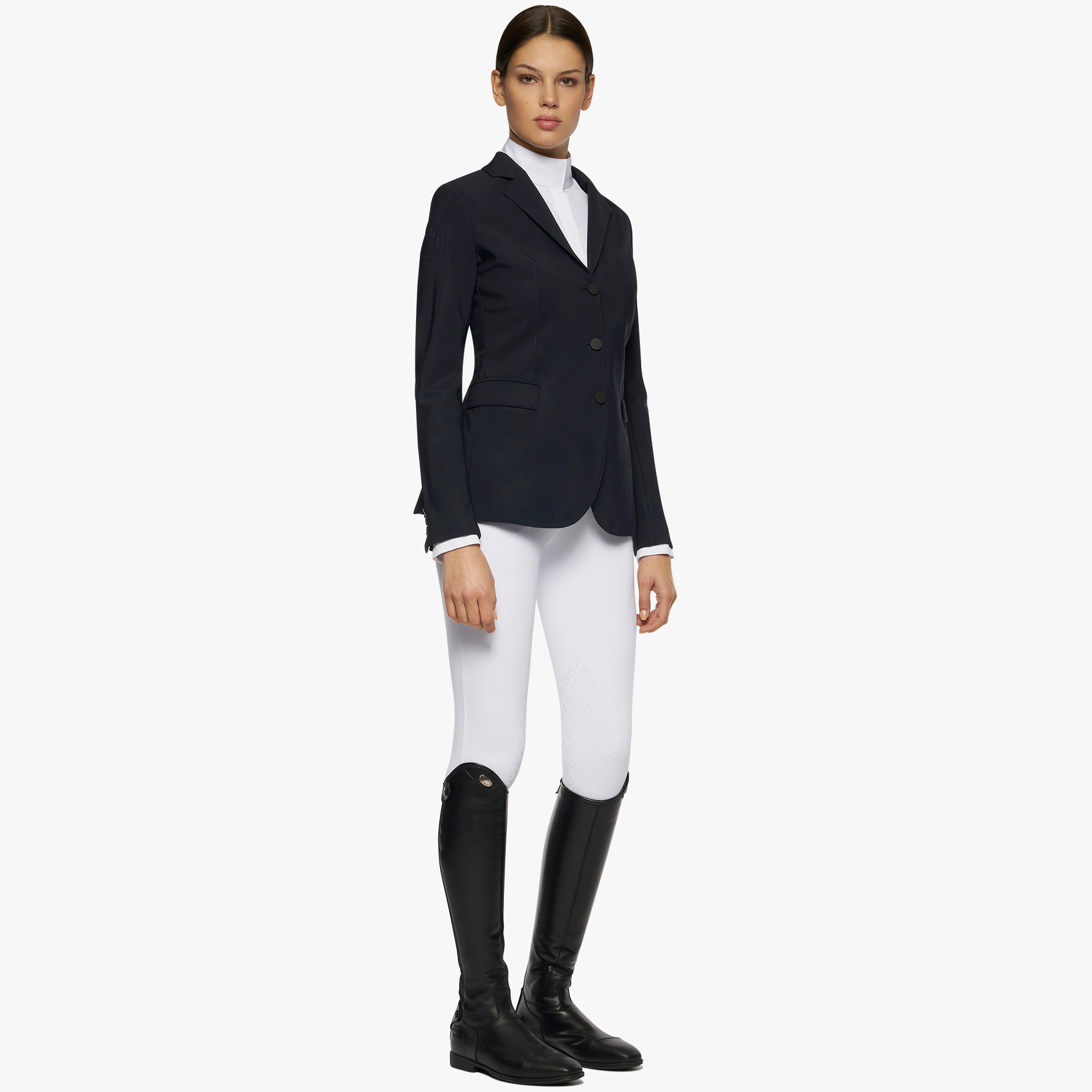 Cavalleria Toscana Dames Wedstrijdjasje American Hunter - Donkerblauw Cavalleria Toscana Dames Wedstrijdjasje American Hunter - Donkerblauw