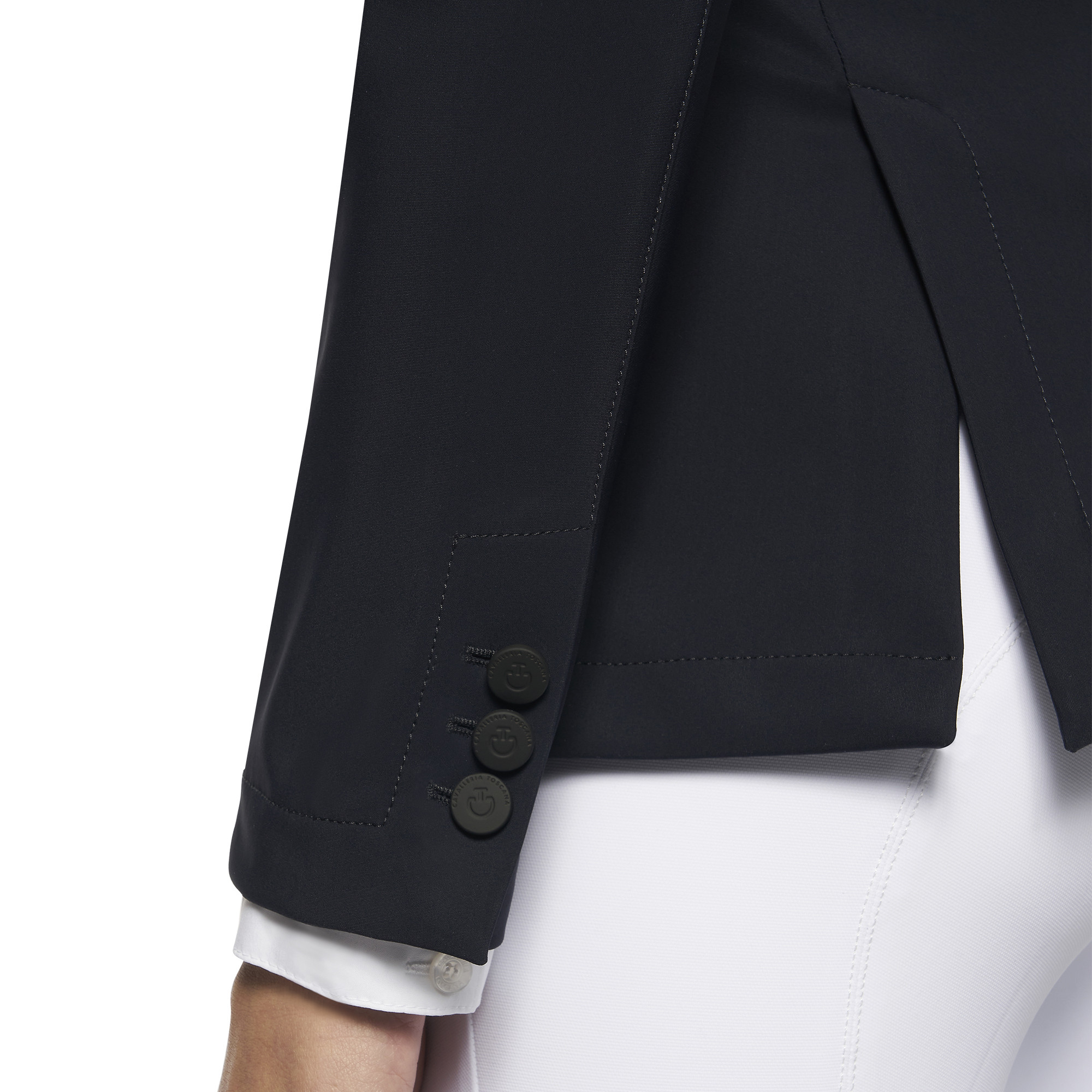 Cavalleria Toscana Dames Wedstrijdjasje American Hunter - Donkerblauw Cavalleria Toscana Dames Wedstrijdjasje American Hunter - Donkerblauw