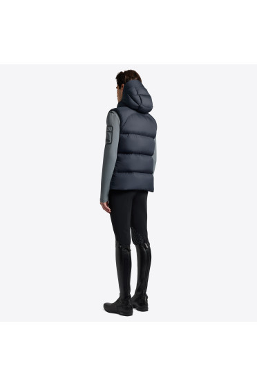 Cavalleria Toscana Heren Gewatteerde Bodywarmer Navy - comfortabel Cavalleria Toscana Heren Gewatteerde Bodywarmer Navy - comfortabel