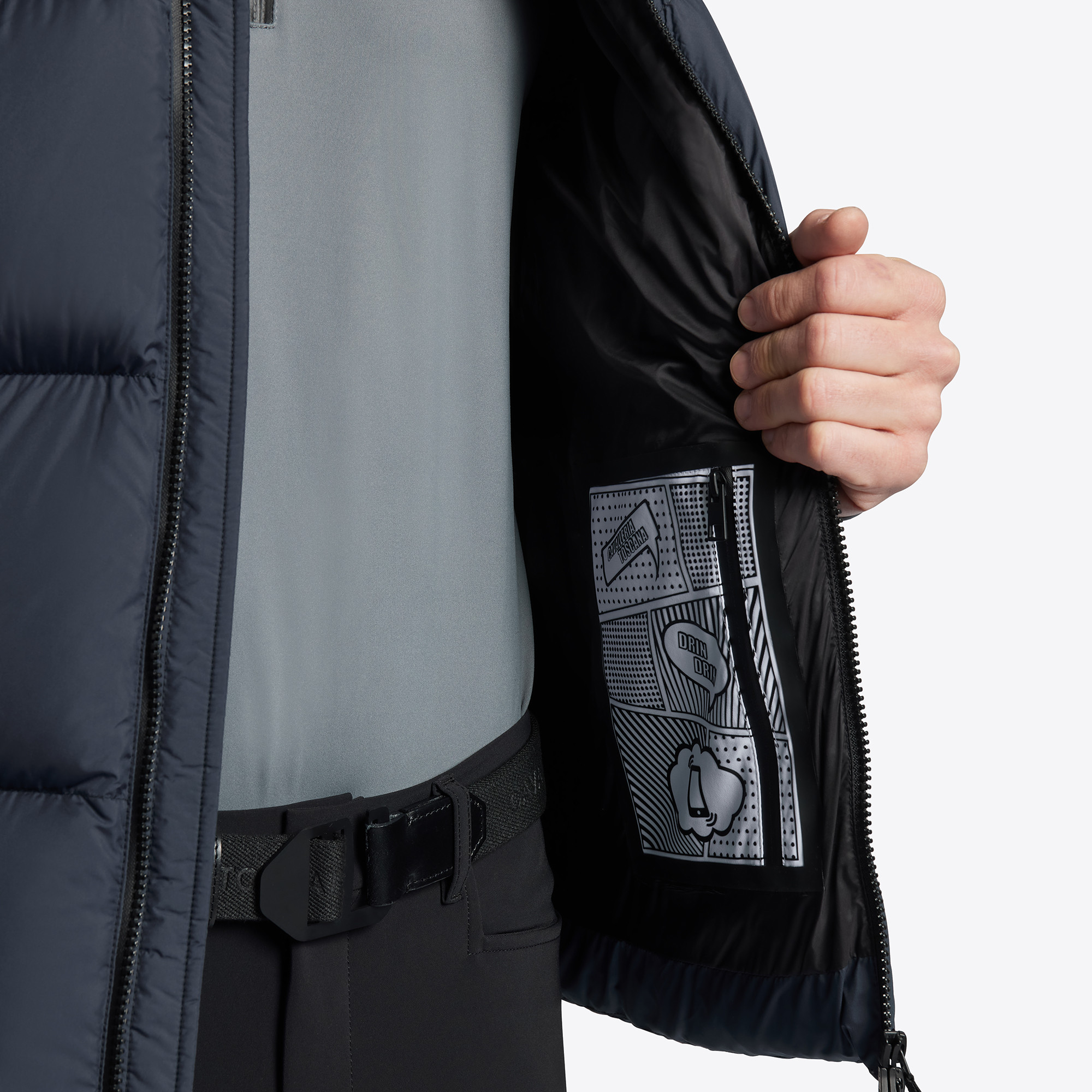 Cavalleria Toscana Heren Gewatteerde Bodywarmer Navy - comfortabel Cavalleria Toscana Heren Gewatteerde Bodywarmer Navy - comfortabel