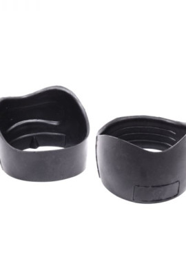 One Equestrian Hoefband Rubber Zwart - flexibel