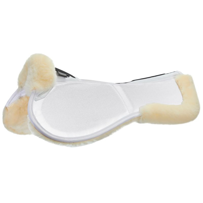 Stübben Streamline Adjuster Half Pad Lambswool Jumping - White Natural Stübben Streamline Adjuster Half Pad Lambswool Jumping - White Natural