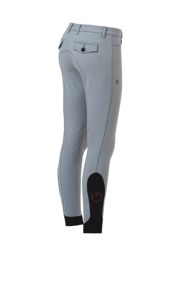 Cavalleria Toscana Jongens Rijbroek Grijs - comfortabele rijbroek Cavalleria Toscana Jongens Rijbroek Grijs - comfortabele rijbroek