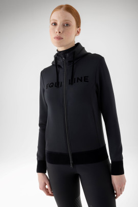 Equiline Dames Vest Gaiag Zwart - met glitter