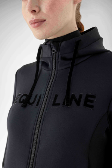 Equiline Dames Vest Gaiag Zwart - met glitter Equiline Dames Vest Gaiag Zwart - met glitter
