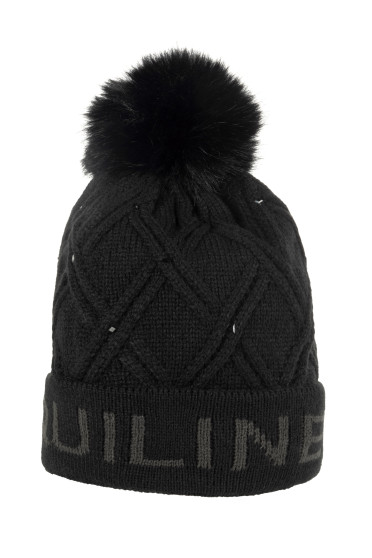 Equiline Dames Muts Strass Gajunep Zwart - elegante muts Equiline Dames Muts Strass Gajunep Zwart - elegante muts