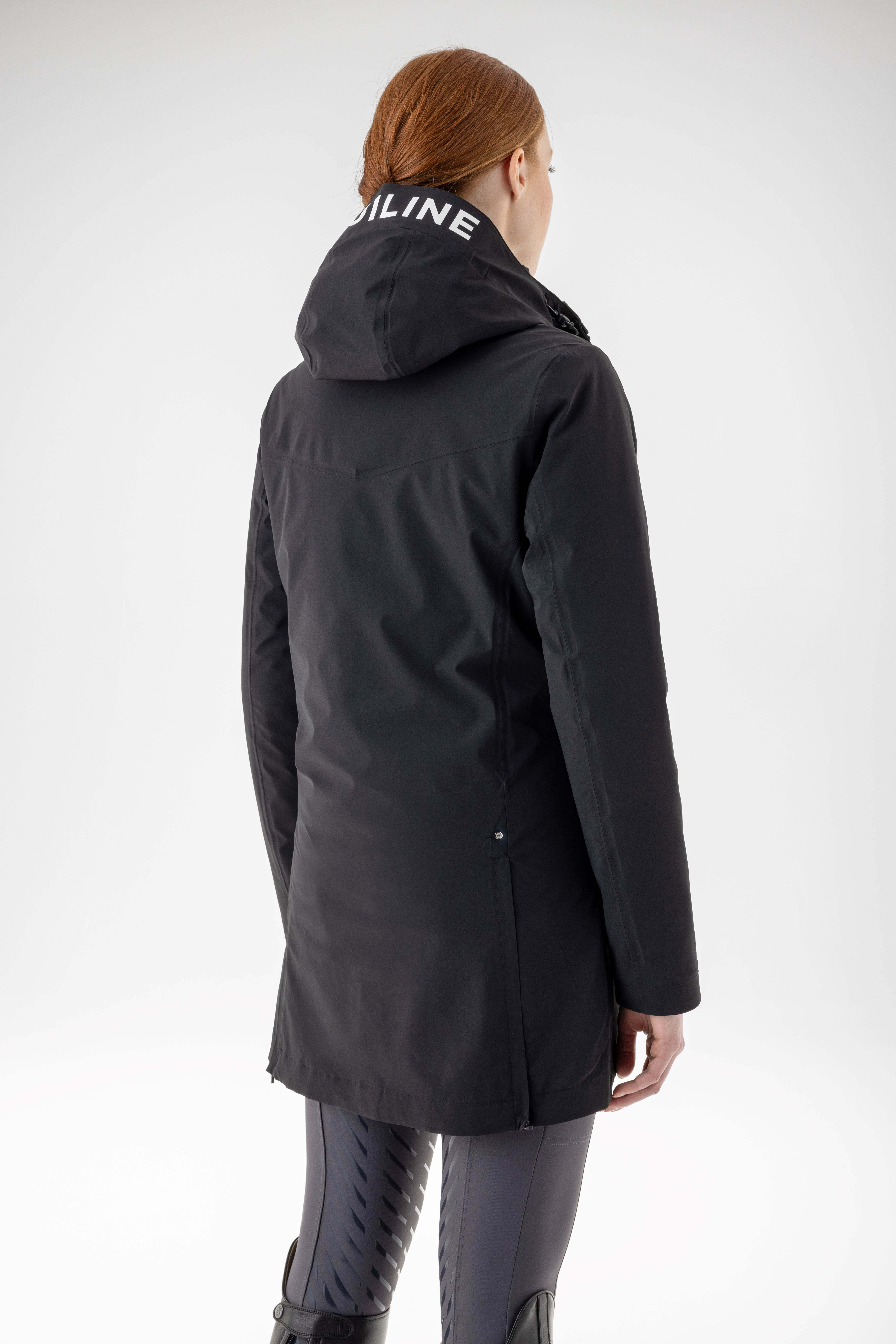 Equiline Women's Waterproof Padded Jacket Cegnum Black - 3-in-1 jacket Equiline Women's Waterproof Padded Jacket Cegnum Black - 3-in-1 jacket