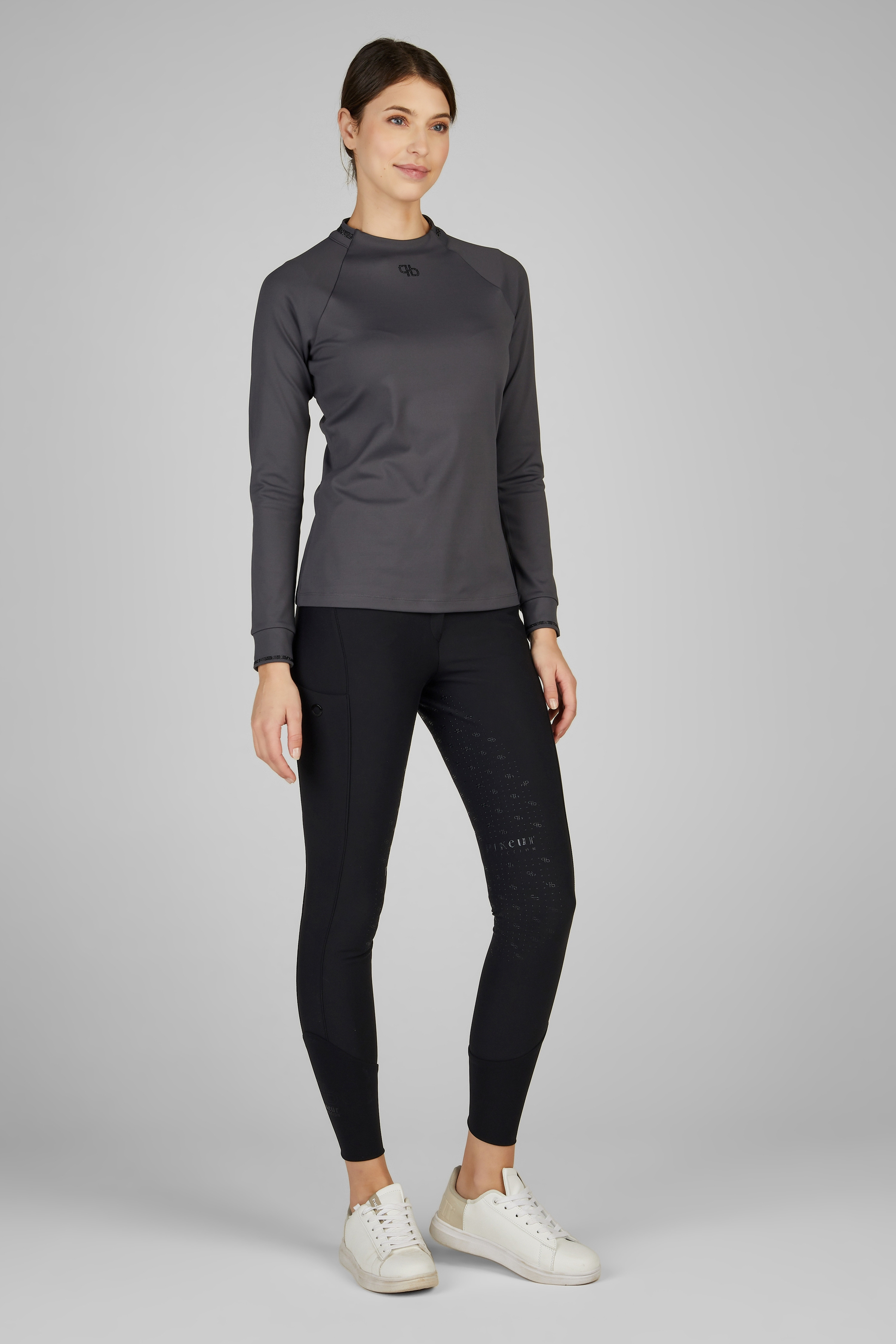 Pikeur Function Trainingsshirt "Selection" Antraciet - glamourous shirt Pikeur Function Trainingsshirt "Selection" Antraciet - glamourous shirt