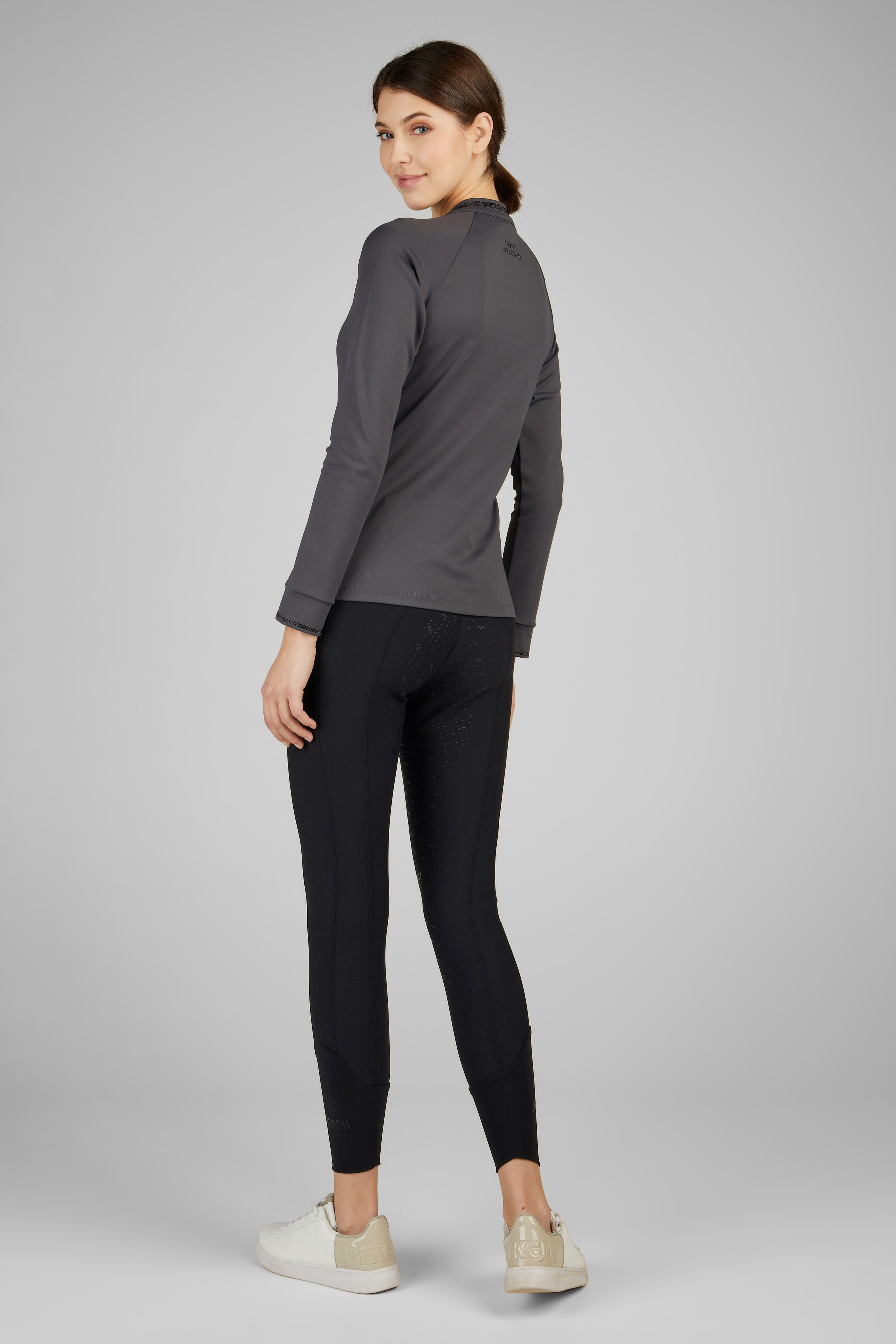 Pikeur Function Trainingsshirt "Selection" Antraciet - glamourous shirt Pikeur Function Trainingsshirt "Selection" Antraciet - glamourous shirt