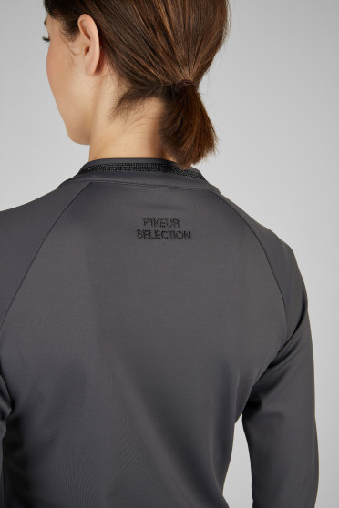 Pikeur Function Trainingsshirt "Selection" Antraciet - glamourous shirt Pikeur Function Trainingsshirt "Selection" Antraciet - glamourous shirt