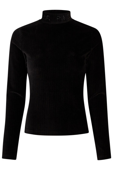 Pikeur Dames Rip Shirt "Selection" Zwart - met glitter studs Pikeur Dames Rip Shirt "Selection" Zwart - met glitter studs