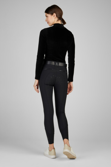 Pikeur Dames Rip Shirt "Selection" Zwart - met glitter studs Pikeur Dames Rip Shirt "Selection" Zwart - met glitter studs