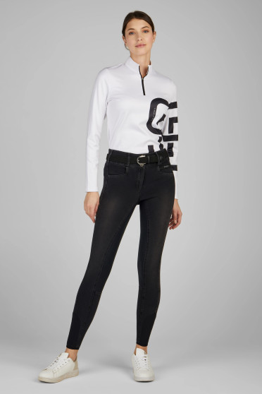 Pikeur Icon Shirt "Sports" White buy? - comfortable shirt Pikeur Icon Shirt "Sports" White buy? - comfortable shirt