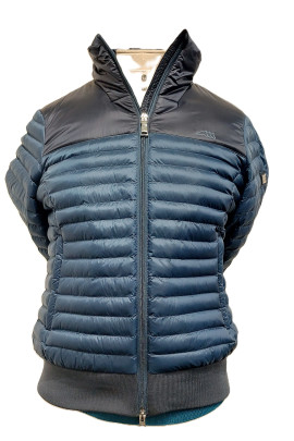 Equiline Women's Bomber Jacket Ekimo Blue - comfortable jacket Equiline Women's Bomber Jacket Ekimo Blue - comfortable jacket
