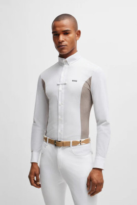 BOSS EQUESTRIAN Polo Riem Signature Camel kopen? - handgemaakt BOSS EQUESTRIAN Polo Riem Signature Camel kopen? - handgemaakt