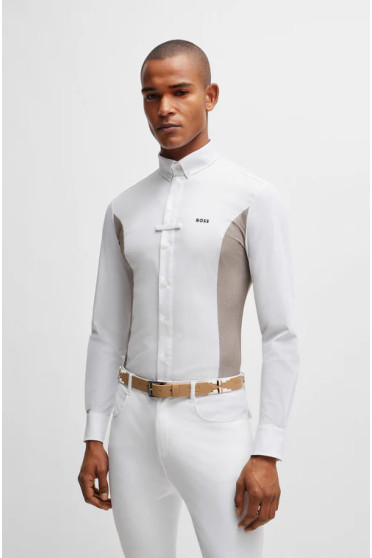 BOSS EQUESTRIAN Polo Riem Signature Camel kopen? - handgemaakt BOSS EQUESTRIAN Polo Riem Signature Camel kopen? - handgemaakt
