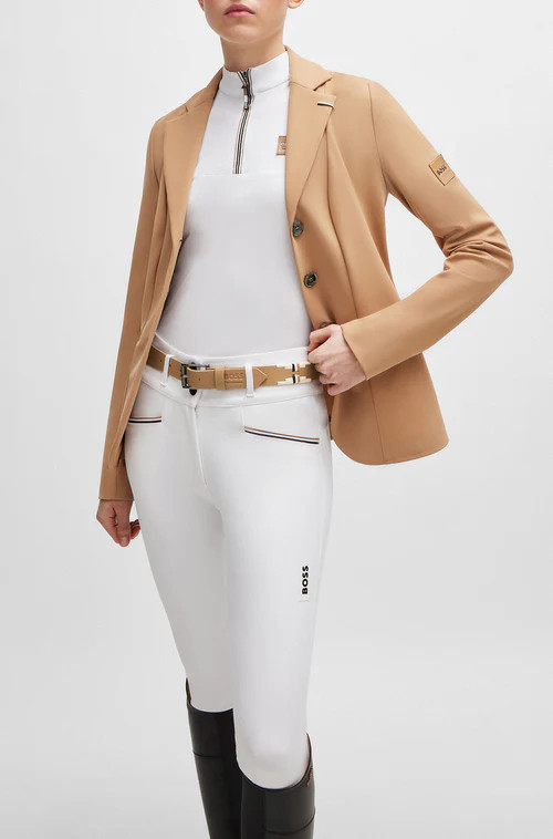 BOSS EQUESTRIAN Polo Riem Signature Camel kopen? - handgemaakt BOSS EQUESTRIAN Polo Riem Signature Camel kopen? - handgemaakt