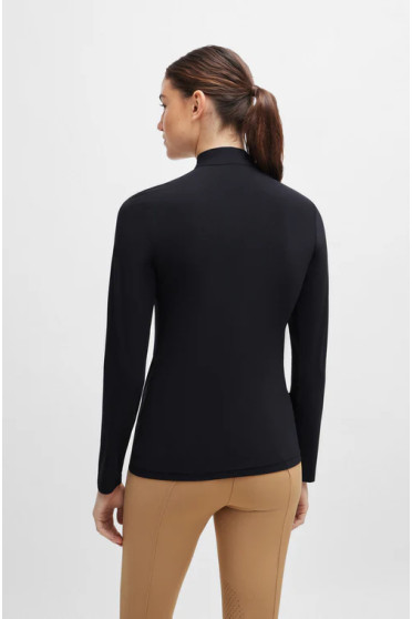 BOSS Equestrian Trainingsshirt Frances Zwart kopen? - verkrijgbaar BOSS Equestrian Trainingsshirt Frances Zwart kopen? - verkrijgbaar