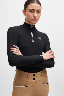 BOSS Equestrian Trainingsshirt Frances Zwart kopen? - verkrijgbaar BOSS Equestrian Trainingsshirt Frances Zwart kopen? - verkrijgbaar
