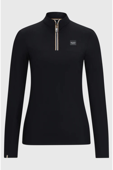 BOSS Equestrian Trainingsshirt Frances Zwart kopen? - verkrijgbaar BOSS Equestrian Trainingsshirt Frances Zwart kopen? - verkrijgbaar