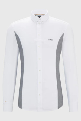 BOSS Equestrian Wedstrijdshirt Norman Grijs kopen? - klassiek BOSS Equestrian Wedstrijdshirt Norman Grijs kopen? - klassiek