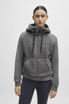 BOSS Equestrian Teddy Vest Riva Grijs kopen? - verkrijgbaar