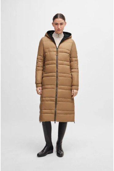 BOSS Equestrian Parka Esmee Camel kopen? | Sale BOSS Equestrian Parka Esmee Camel kopen? | Sale