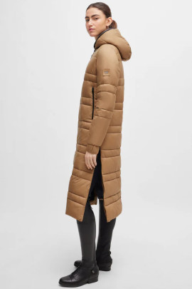 BOSS Equestrian Parka Esmee Camel kopen? | Sale BOSS Equestrian Parka Esmee Camel kopen? | Sale