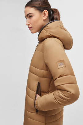 BOSS Equestrian Parka Esmee Camel kopen? | Sale BOSS Equestrian Parka Esmee Camel kopen? | Sale