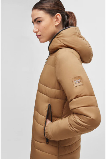 BOSS Equestrian Parka Esmee Camel kopen? | Sale BOSS Equestrian Parka Esmee Camel kopen? | Sale