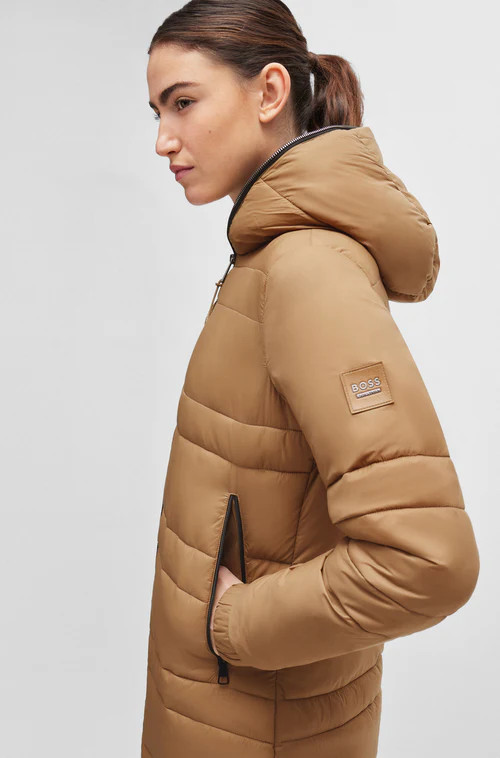 BOSS Equestrian Parka Esmee Camel kopen? | Sale BOSS Equestrian Parka Esmee Camel kopen? | Sale