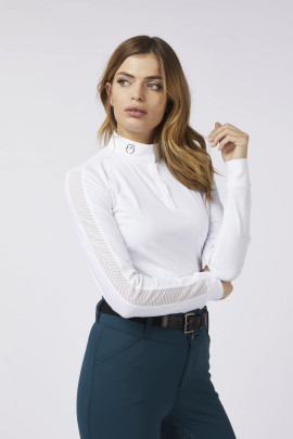 Vestrum Graz Dames Wedstrijdshirt LS | Wit