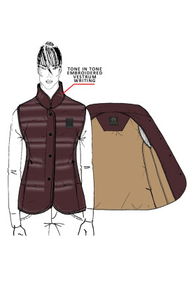 Vestrum Bodywarmer Adalia Ruby Wine kopen? - verkrijgbaar