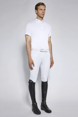 Cavalleria Toscana Men's Competition Polo White buy? - available