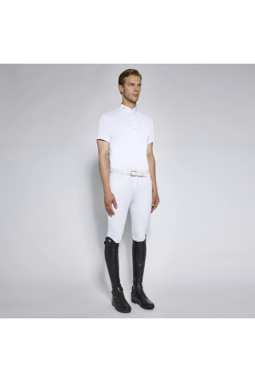 Cavalleria Toscana Heren Wedstrijdshirt Wit kopen? - verkrijgbaar Cavalleria Toscana Heren Wedstrijdshirt Wit kopen? - verkrijgbaar