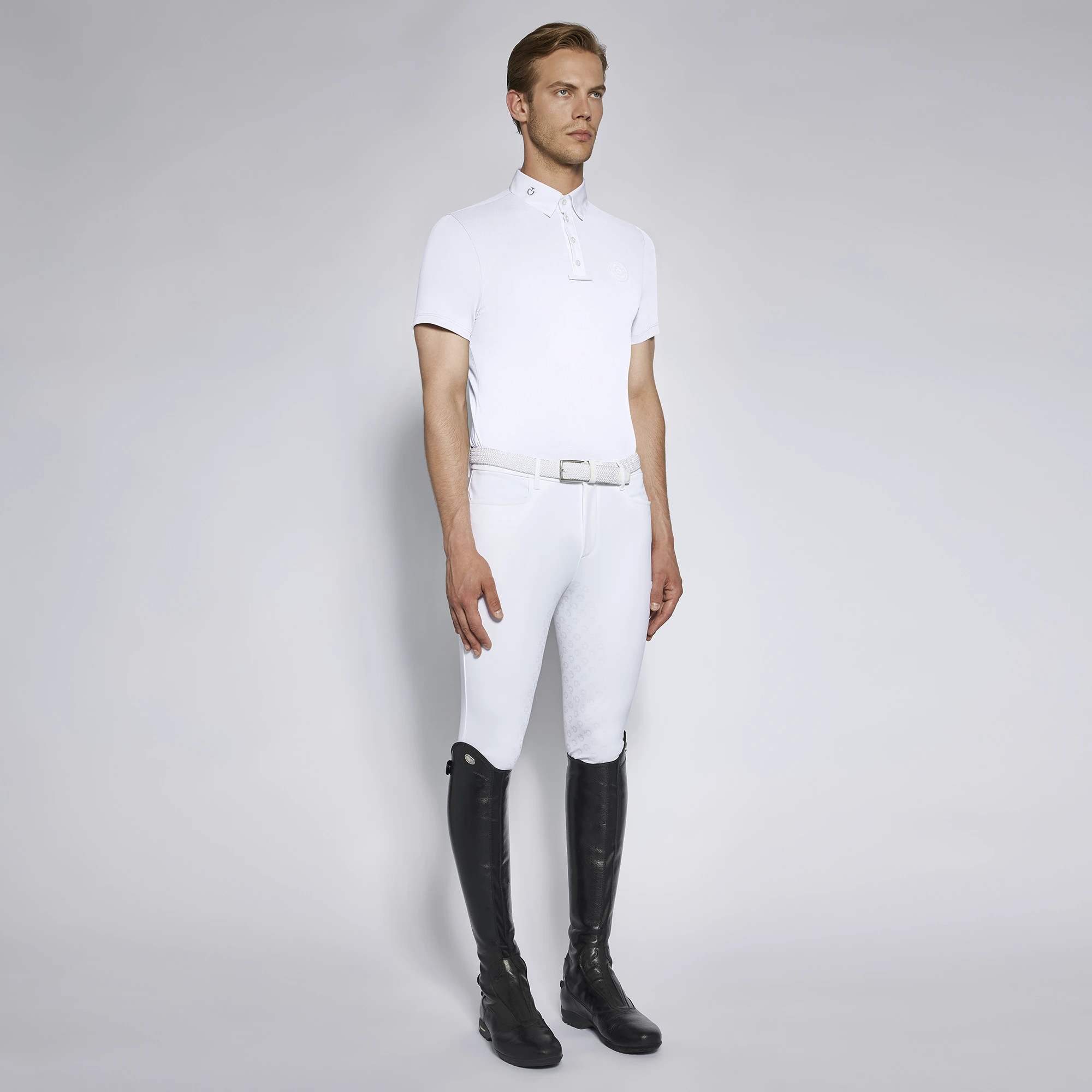 Cavalleria Toscana Heren Wedstrijdshirt Wit kopen? - verkrijgbaar Cavalleria Toscana Heren Wedstrijdshirt Wit kopen? - verkrijgbaar