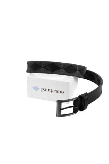Ridershouse Pampeano Polo Riem Bordado Zwart Ridershouse Pampeano Polo Riem Bordado Zwart