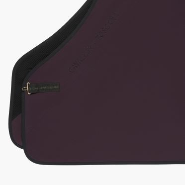 Cavalleria Toscana CT Fleece Rug Wijn Rood - Zwart Cavalleria Toscana CT Fleece Rug Wijn Rood - Zwart