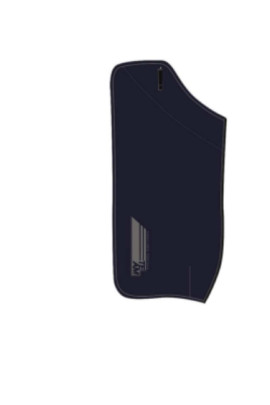 CT Team Raceway Fleece Deken Blauw - Grijs Cavalleria Toscana