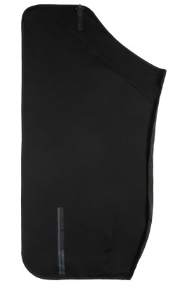 CT Lightweight Fleece Rug w / Printed Stripes Black - Green Cavalleria Toscana
