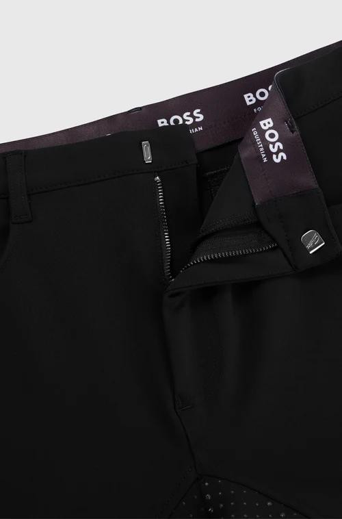 BOSS EQUESTRIAN Mannen Rijbroek Full Grip Jim - Zwart NOS collectie BOSS EQUESTRIAN Mannen Rijbroek Full Grip Jim - Zwart NOS collectie