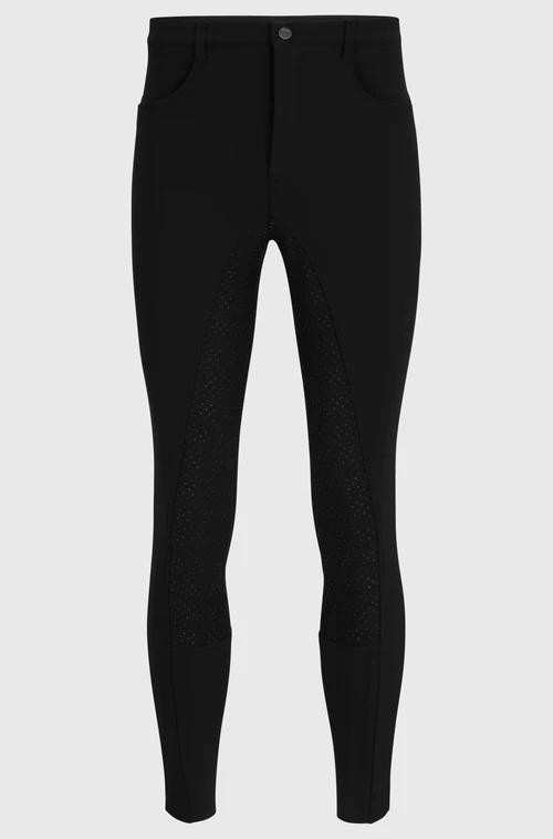 BOSS EQUESTRIAN Mannen Rijbroek Full Grip Jim - Zwart NOS collectie BOSS EQUESTRIAN Mannen Rijbroek Full Grip Jim - Zwart NOS collectie