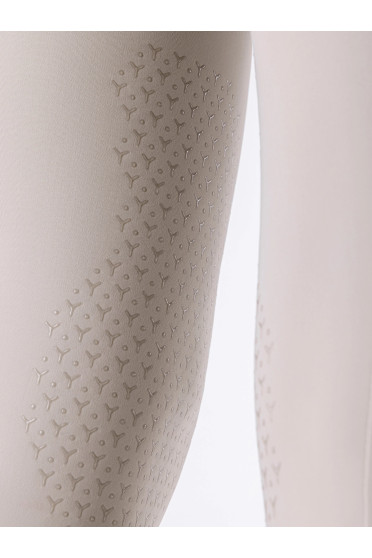 Equiline Women's Riding Breeches Atirk Knee Grip - White - Ridershouse Equiline Women's Riding Breeches Atirk Knee Grip - White - Ridershouse