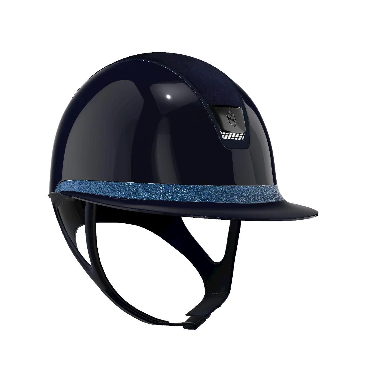 Miss Shield 2.0 Helmet Glossy Blue | Alcantara | Ultra Fine Rock Miss Shield 2.0 Helmet Glossy Blue | Alcantara | Ultra Fine Rock