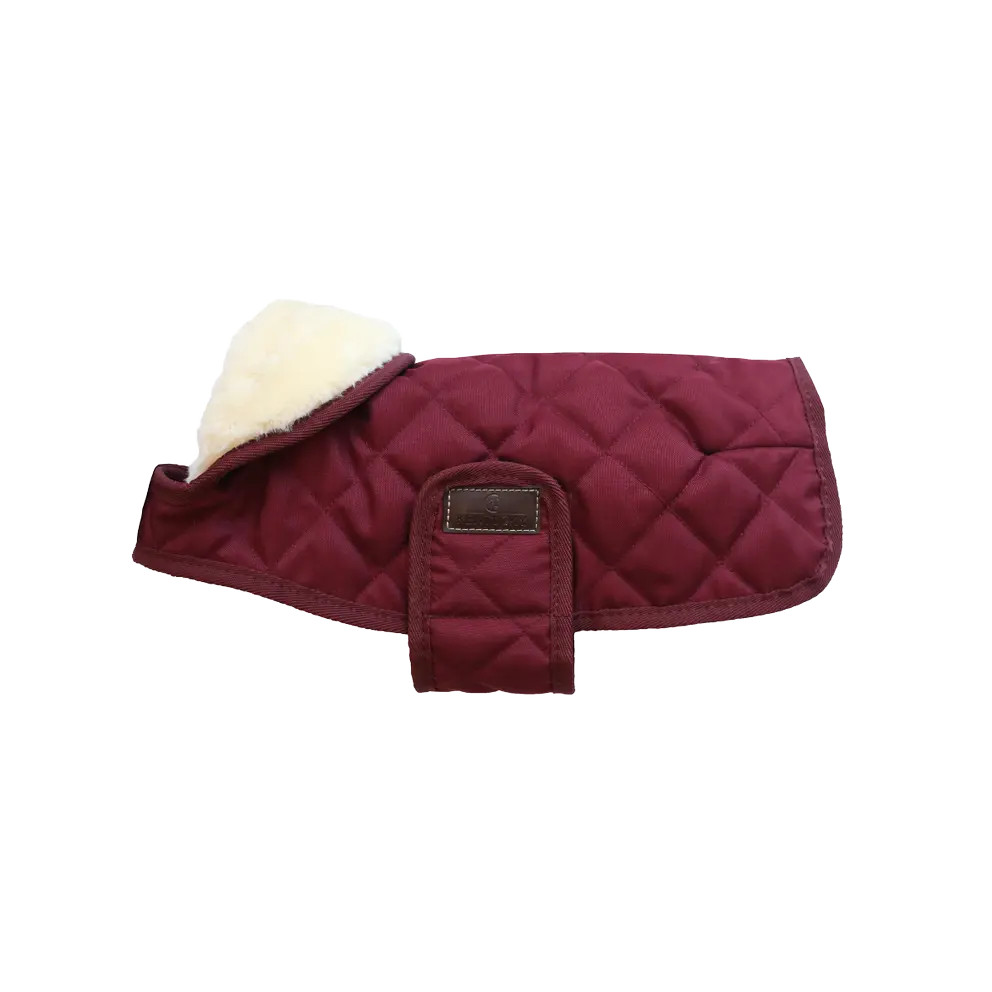 Ridershouse Kentucky Horsewear Hondendeken in de kleur Bordeaux, Ridershouse Kentucky Horsewear Hondendeken in de kleur Bordeaux,